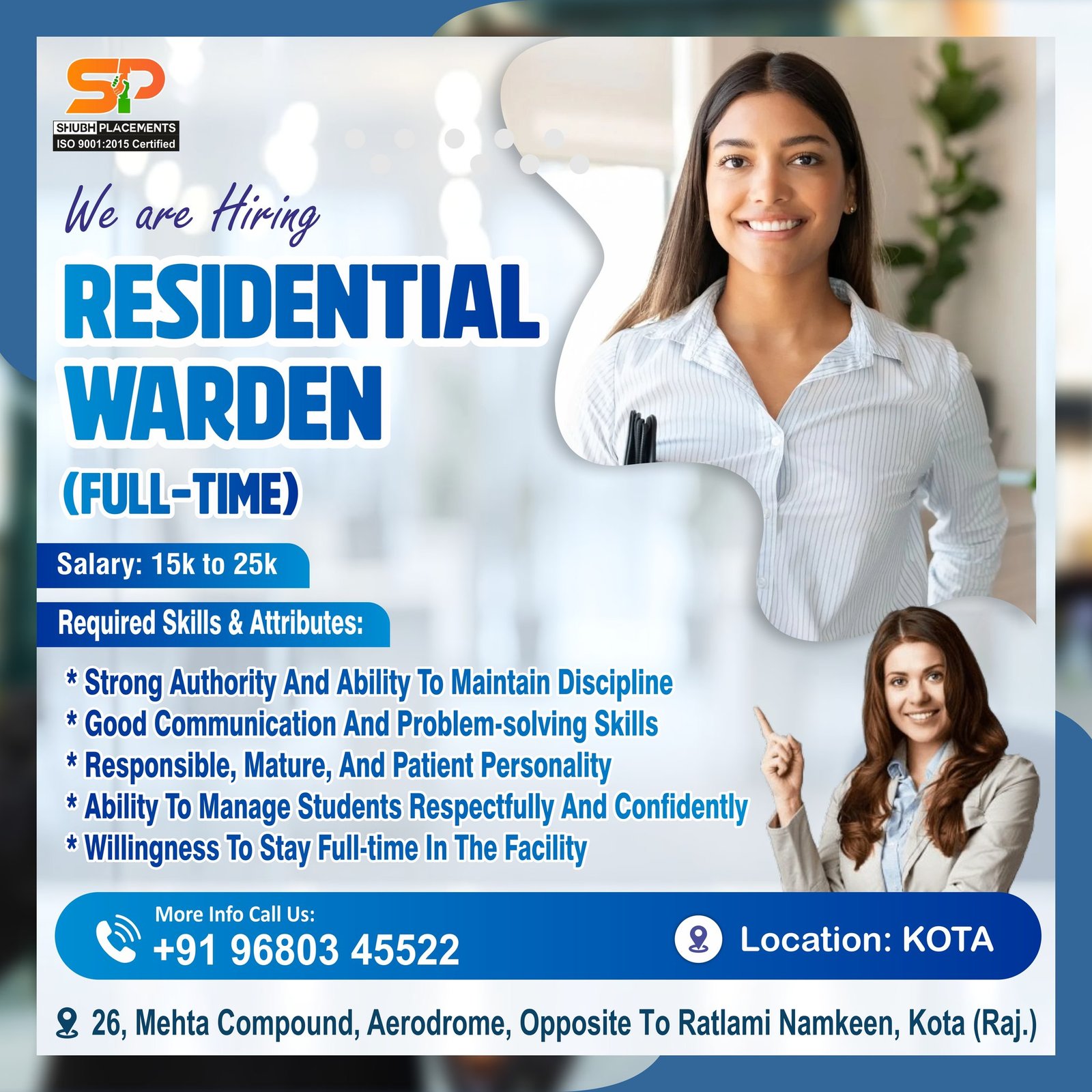 Residential Warden