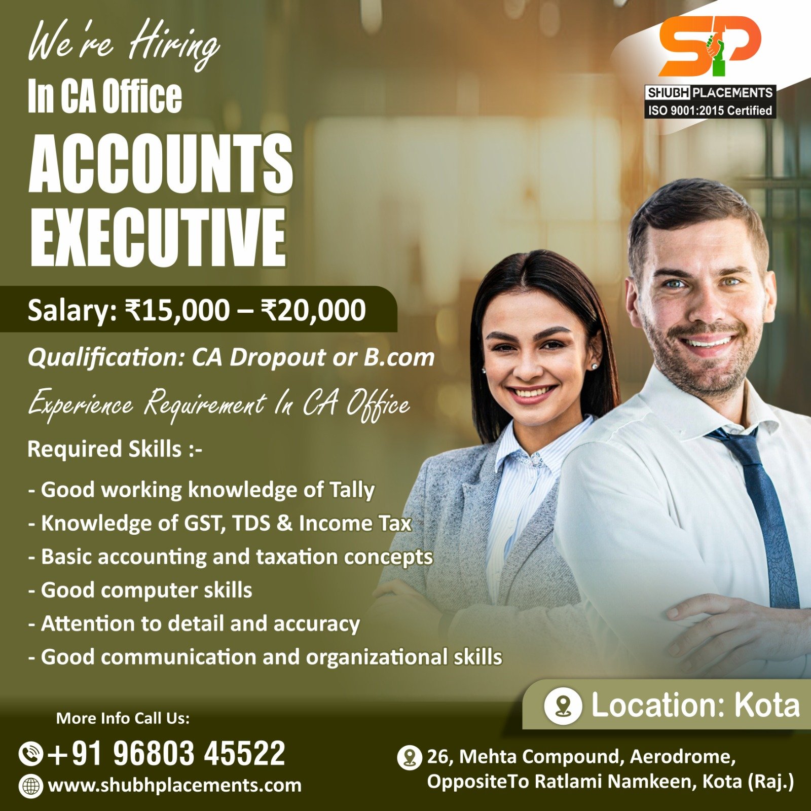  Accounts Executive