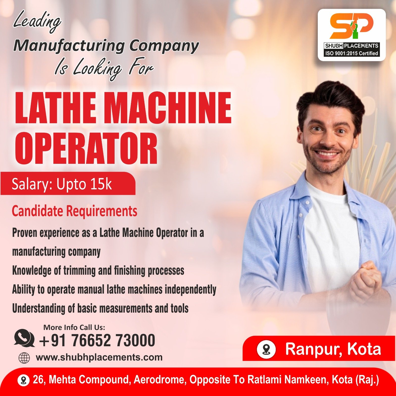  Lathe Machine Operator