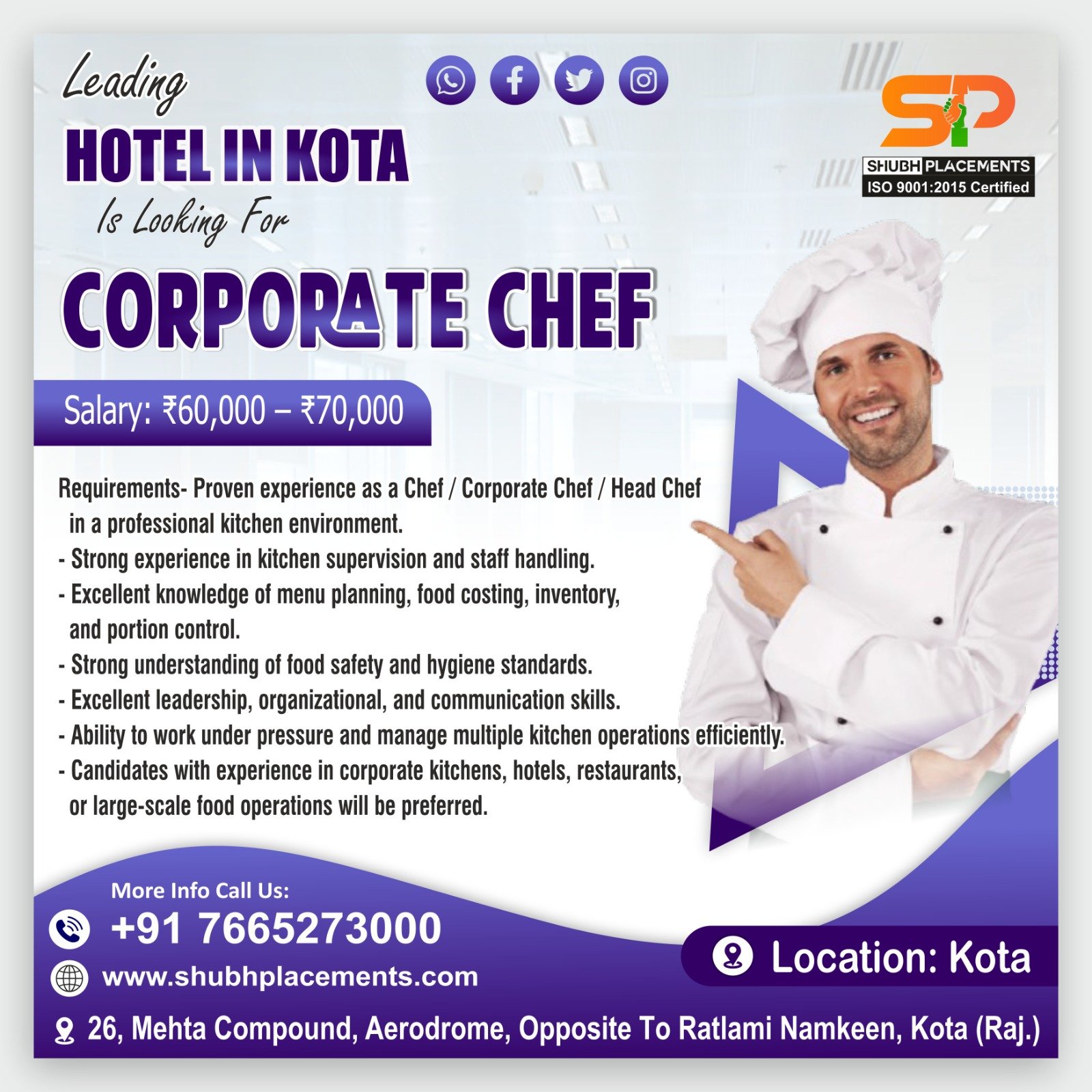  Corporate Chef