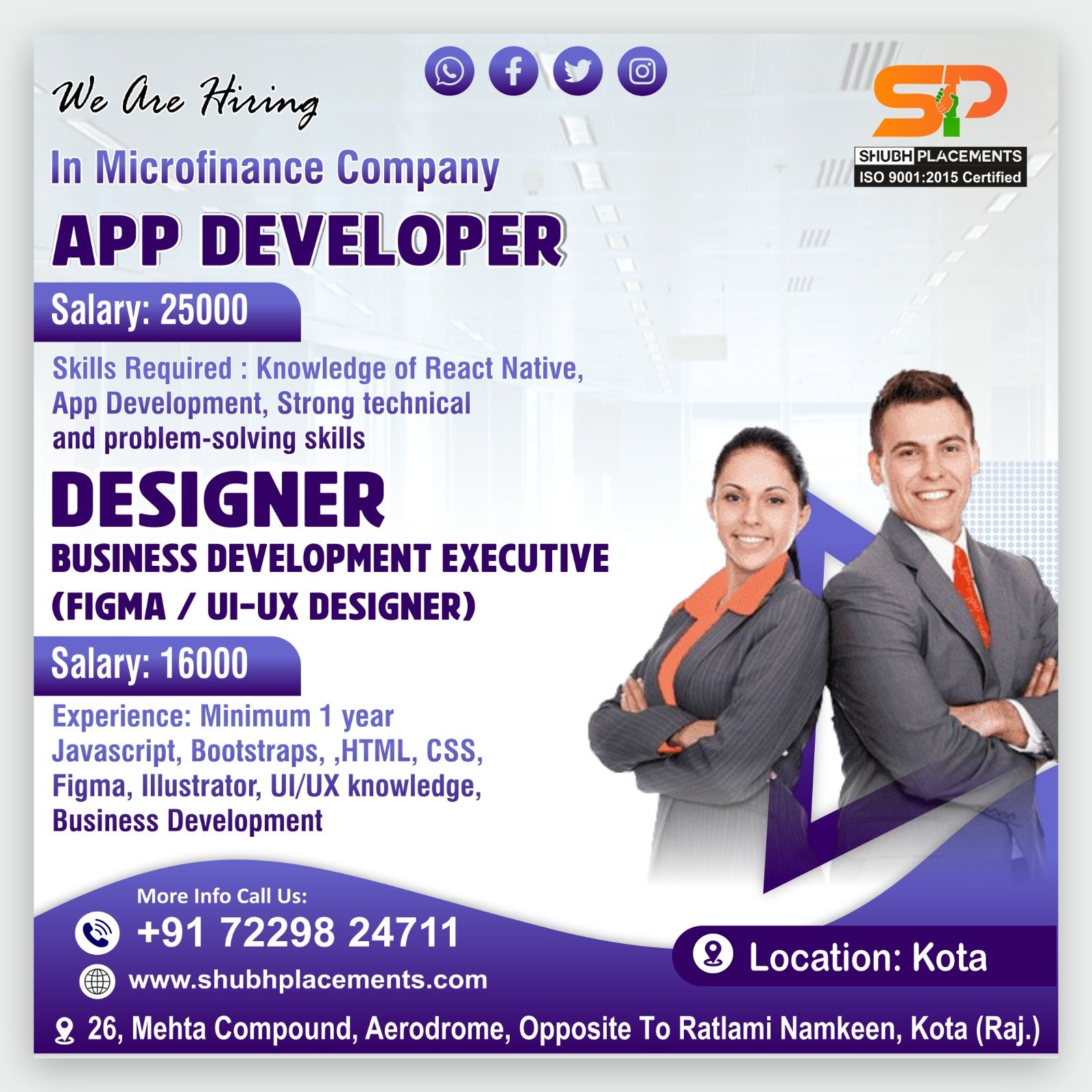 Designer Business Development Executive (UI/UX – Figma)