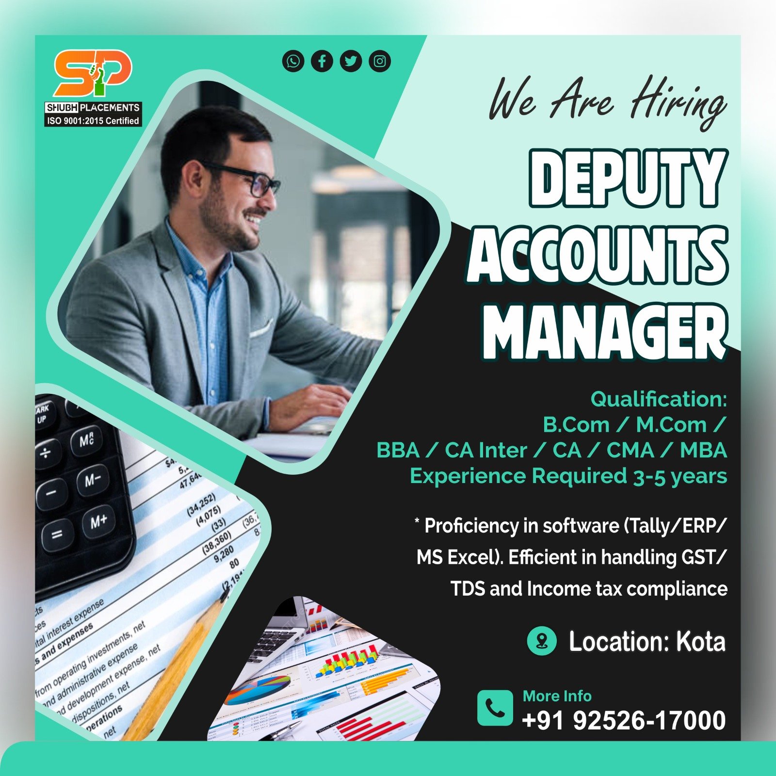 Deputy Accounts Manager