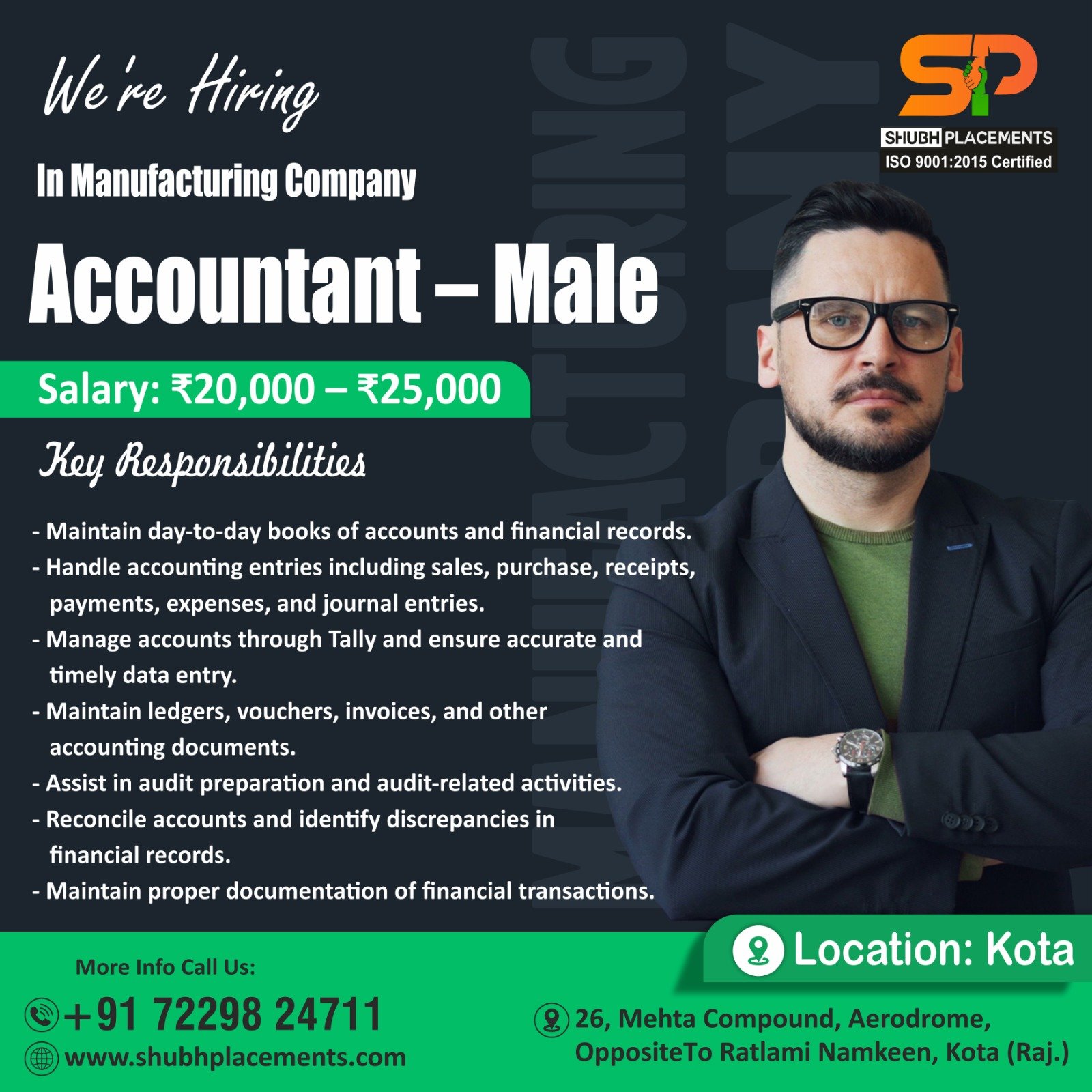 Accountant – Male