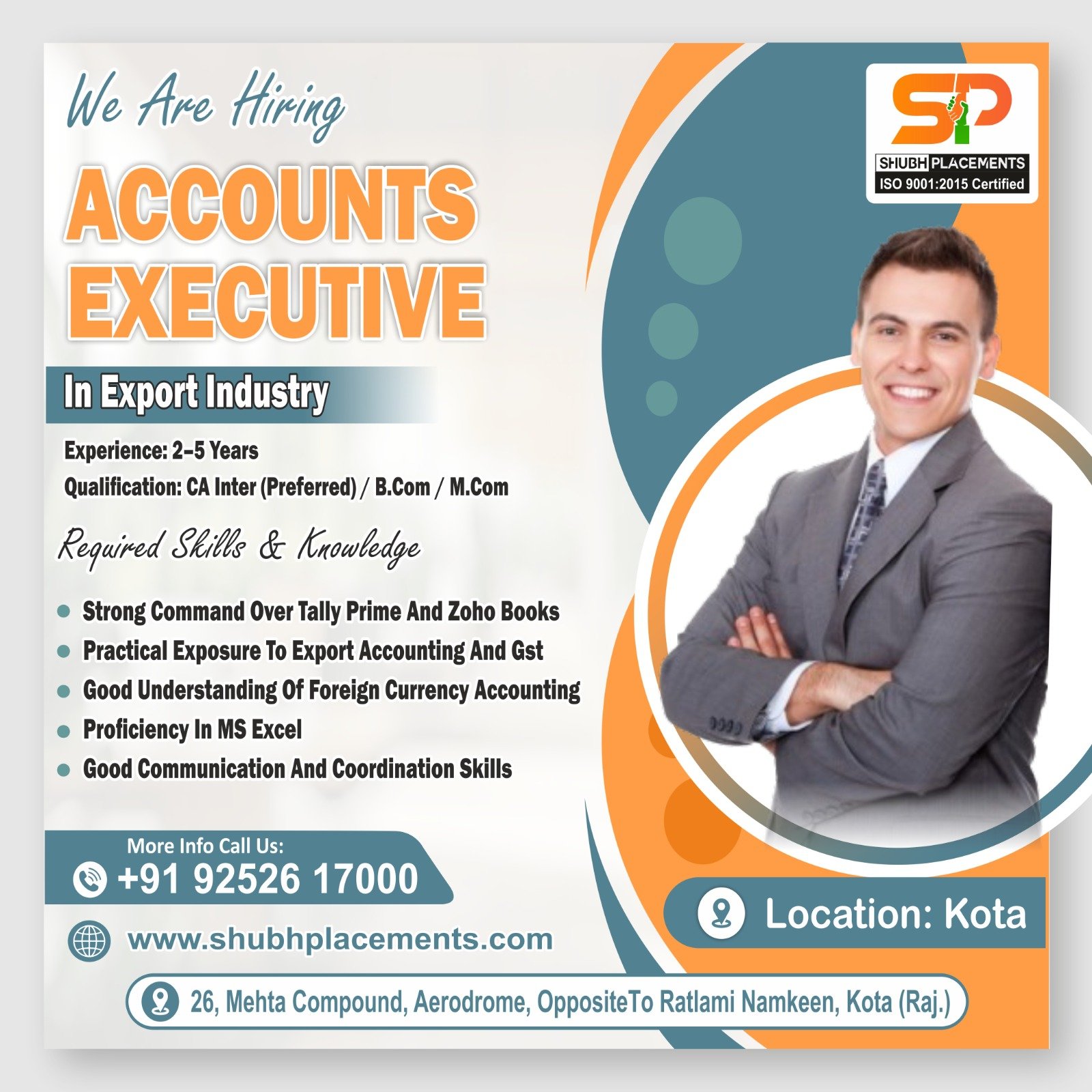 Accounts Executive(Zoho Software)