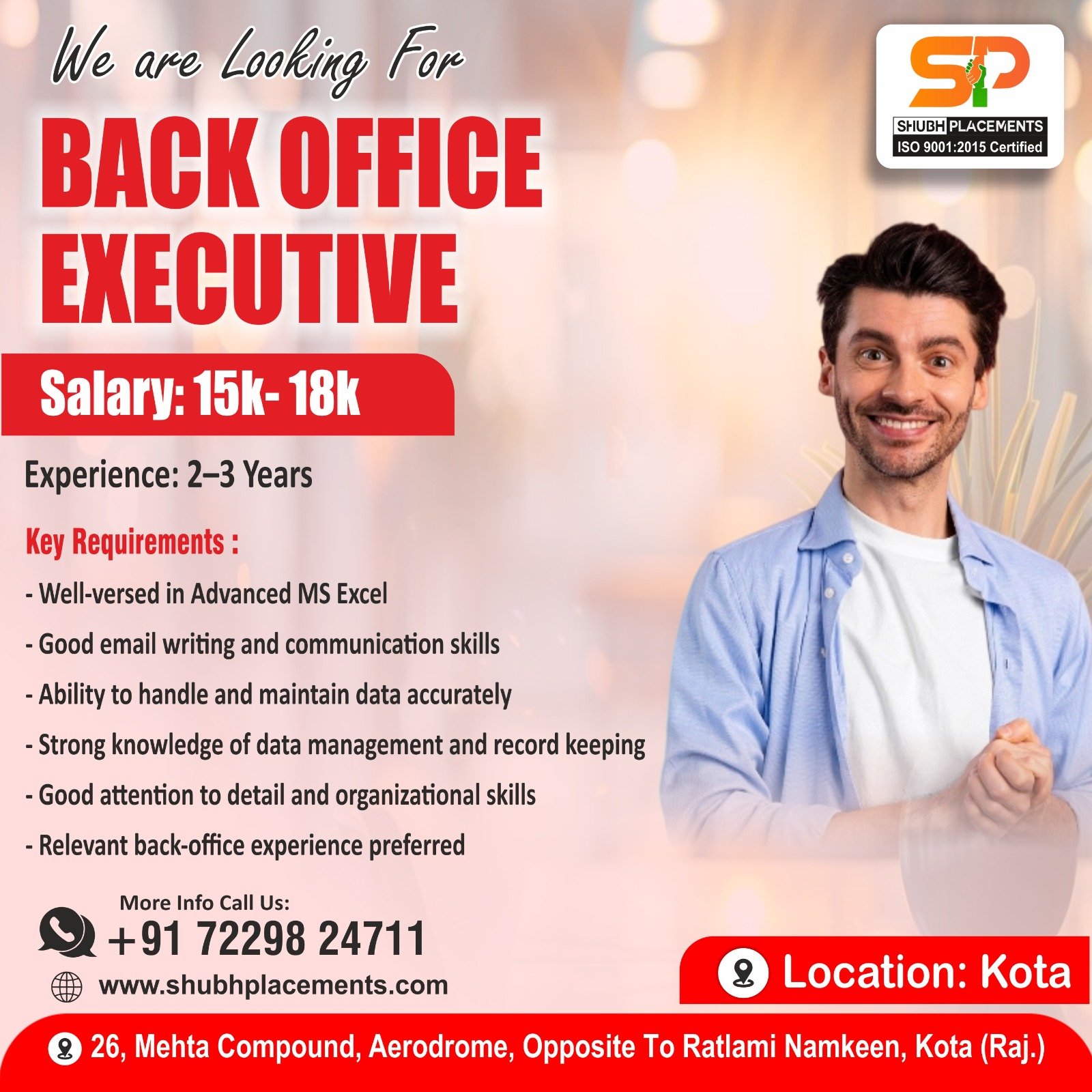 Back Office Executive